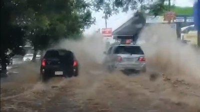 Tormenta causa caos en ciudades | Noticias Paraguay