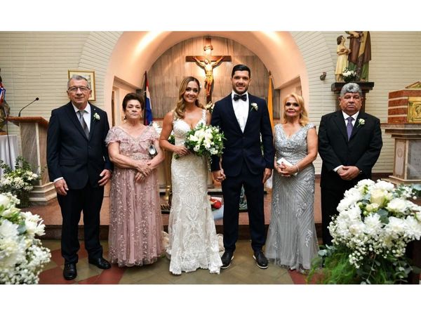El emotivo enlace de Laura y José
