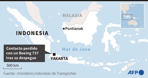 Avión cae en Indonesia - Mundo - ABC Color