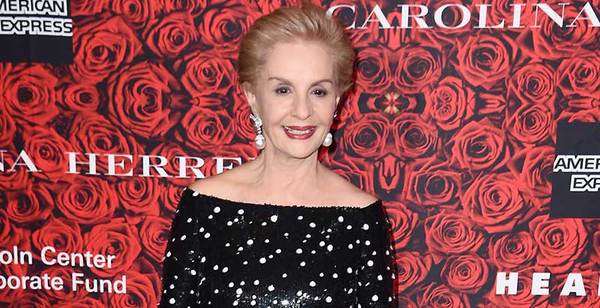 Secretos de belleza de Carolina Herrera a sus 82 años recién cumplidos