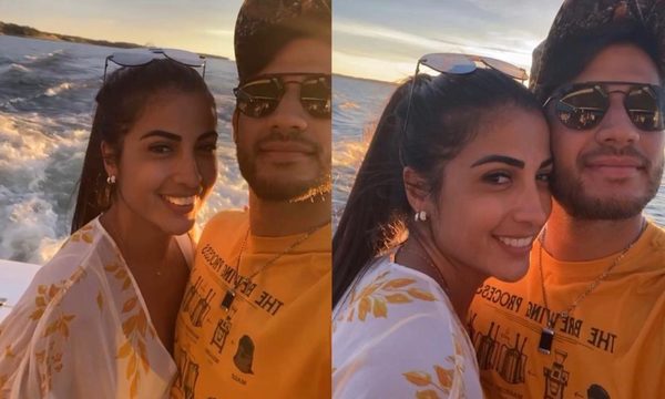 Tito se puso romántico: “Que siempre estemos así. Felices y juntos”.
