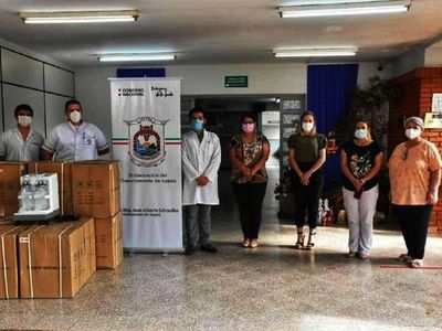 Entregan 10 aspiradores para la terapia de IPS  Encarnación