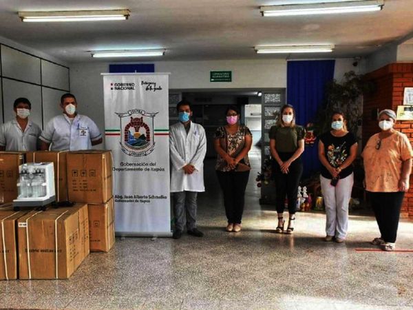 Entregan 10 aspiradores para la terapia de IPS  Encarnación
