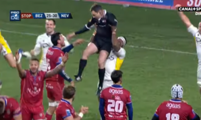 Expulsan a rugbista por alzar a un árbitro al finalizar un partido