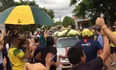 Franco despidió a joven dirigente deportivo