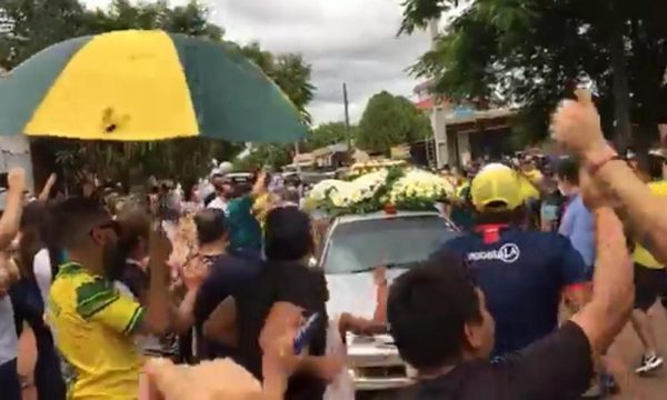 Franco despidió a joven dirigente deportivo