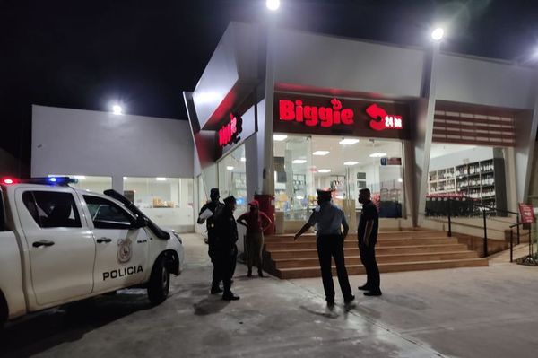 Asaltan local de Biggie en Luque y se llevan caja fuerte - Nacionales - ABC Color