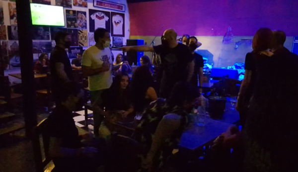 17 locales nocturnos de Asunción fueron intervenidos por incumplimiento de medidas sanitarias