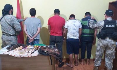 Desbaratan banda delictiva que preparaba asaltos en locales bancarios de la zona – Diario TNPRESS