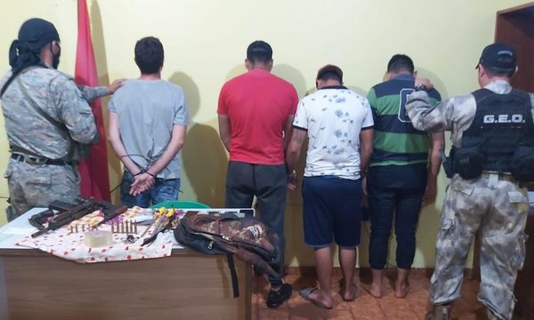 Desbaratan banda delictiva que preparaba asaltos en locales bancarios de la zona – Diario TNPRESS