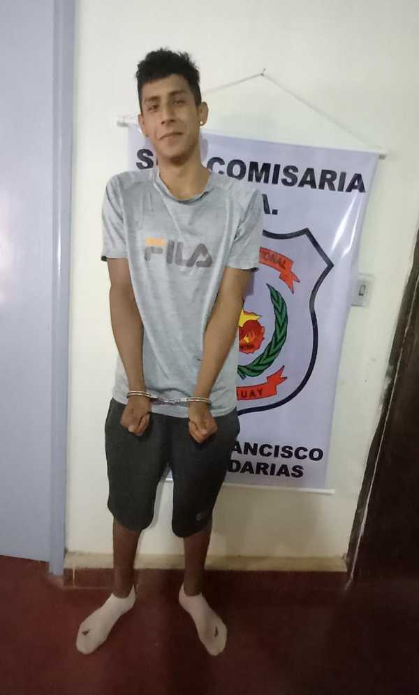 Detienen a violento joven que agredió a sus padres