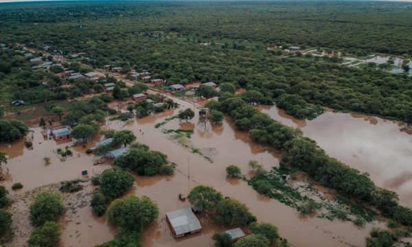 Crítica situación del Chaco por inundaciones a causa de intensas lluvias