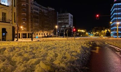 Madrid colapsa por la histórica tormenta de nieve