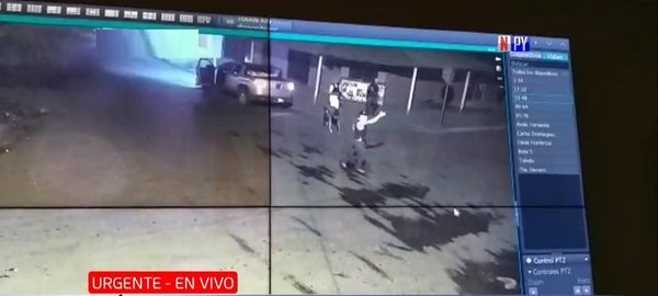 Cámara capta a delincuentes atacando la sede de Investigaciones de la Policía | Noticias Paraguay