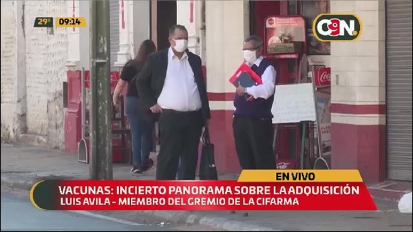 Incierto panorama sobre la adquisición de vacunas contra el COVID-19 en Paraguay - C9N