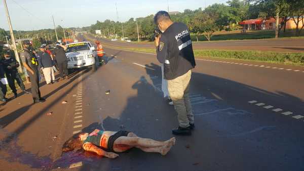 MUERTE en el ASFALTO en la zona de MALLORQUIN