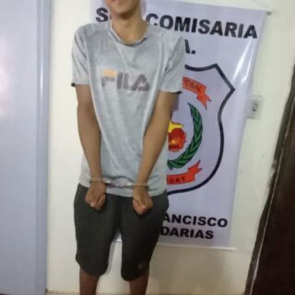 Detienen a violento joven que agredió a sus padres en Hernandarias