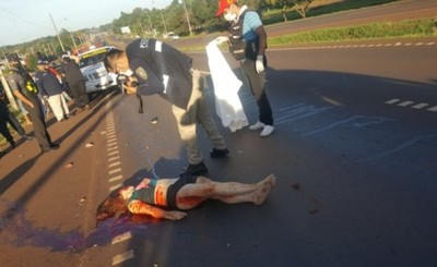 Encuentran muerta a una mujer sobre la Ruta PY 02