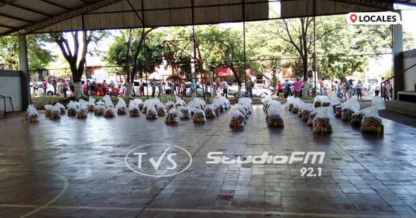 Terminó la primera entrega de kits de víveres a los ex mesiteros