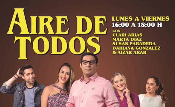 HOY / "Aire de Todos" desembarca a GEN con Clari Arias y todo el equipo