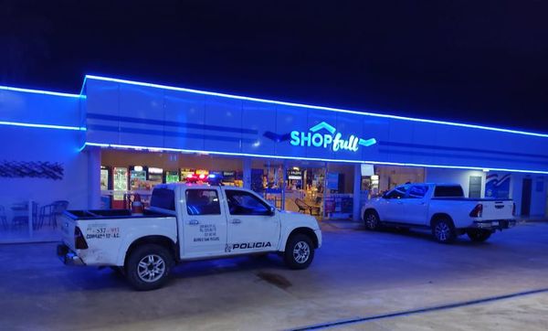 Otra estación de servicios es víctima de delincuentes - Nacionales - ABC Color