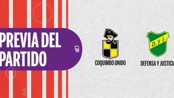 Por la Semifinal 2 se enfrentarán Coquimbo Unido y Defensa y Justicia