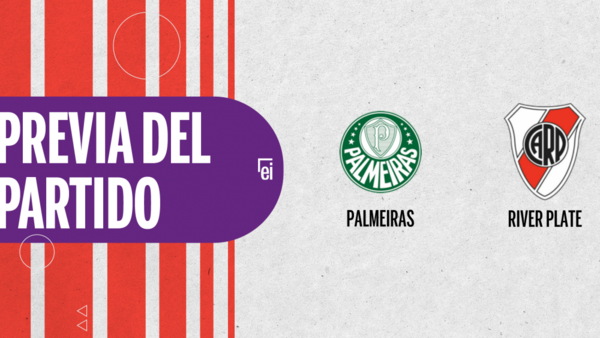 Por la Semifinal 2 se enfrentarán Palmeiras y River Plate