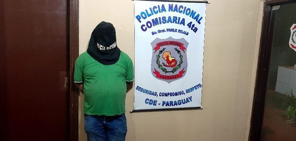 Detienen a ebrio que realizaba disparos al aire en plaza de CDE