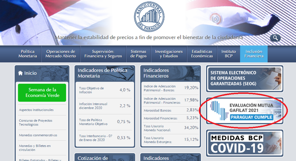 BCP habilita sección especial anti-lavado de activos en su página web | .::Agencia IP::.