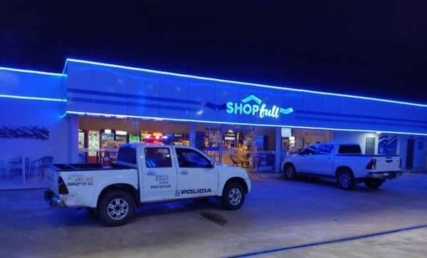 Otra estación de servicios es víctima de delincuentes en San Lorenzo