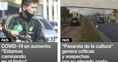 La Nación / Destacados de la mañana del 12 de enero