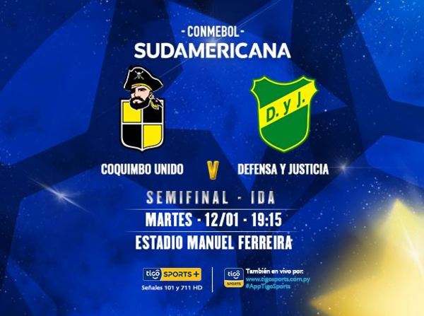 Día de semifinales de la Sudamericana en Asunción