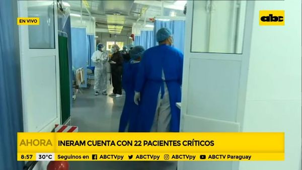 Áreas de internación y urgencias del Ineram están colapsadas - ABC Noticias - ABC Color