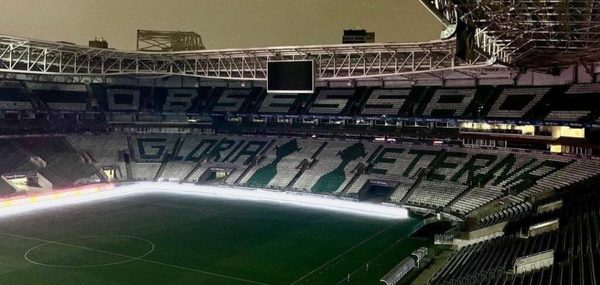 Palmeiras prepara un mosaico que encendió las redes sociales | OnLivePy
