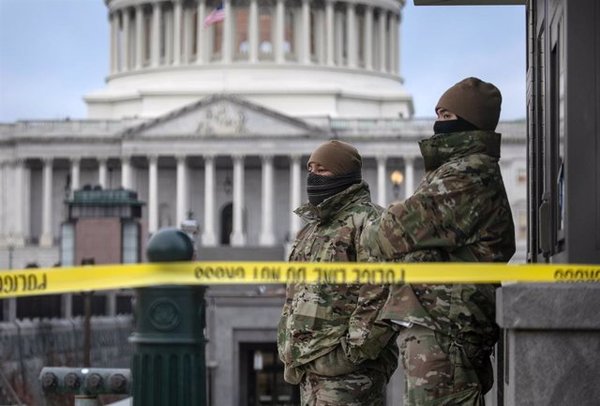 Estado de emergencia en Washington hasta la asunción de Biden