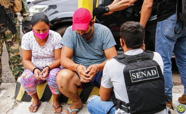Capturan a pareja de microtraficantes en Asunción •