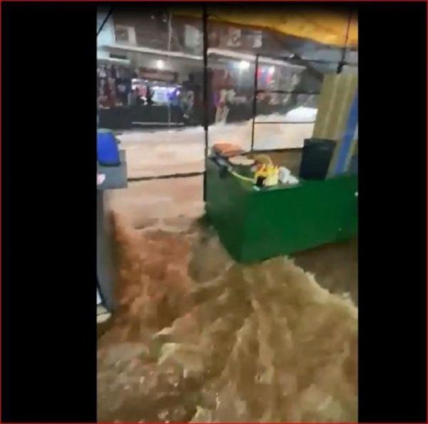 Temporal causa destrozos en Ciudad del Este