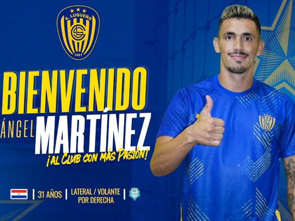 Ángel Martínez recala en el Sportivo Luqueño