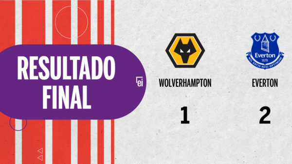 Por una mínima ventaja Everton se lleva los tres puntos ante Wolverhampton