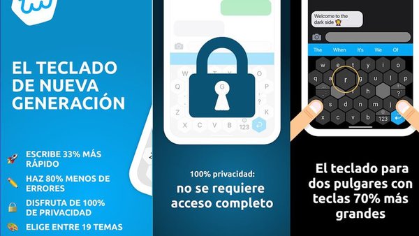 CES 2021: la app que ofrece un teclado “panal de abeja” para escribir más rápido en el celular