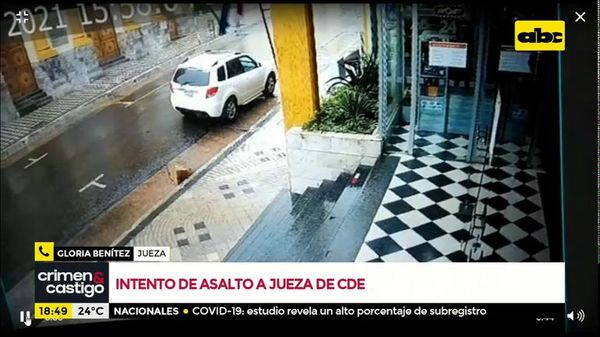 Intento de asalto a jueza de CDE - Crimen y castigo - ABC Color