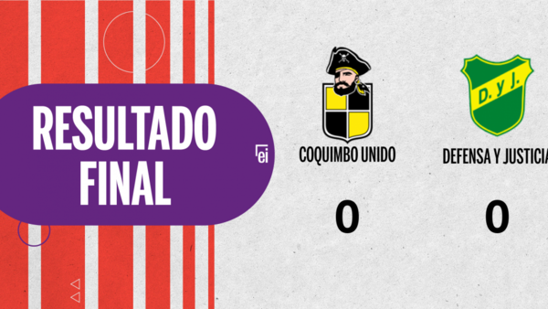 Coquimbo Unido y Defensa y Justicia terminaron sin goles