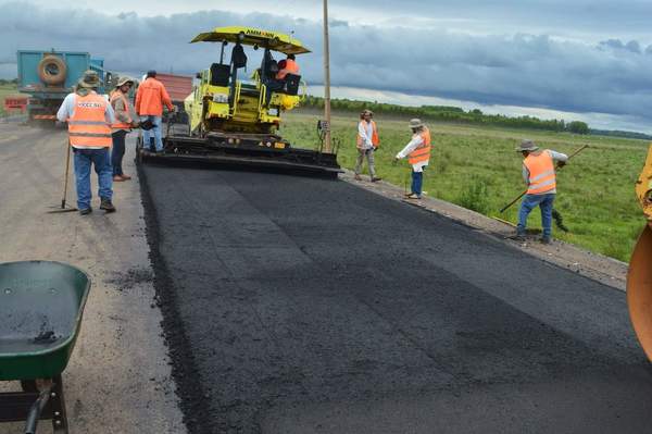 Reinician trabajo asfaltado en el tramo San José de los Arroyos – Tebicuary - ADN Digital