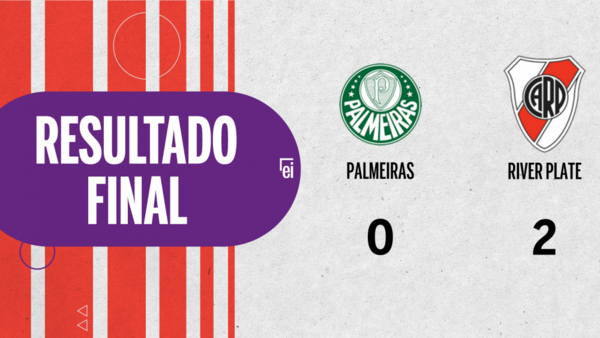 River Plate derrotó a Palmeiras 2 a 0