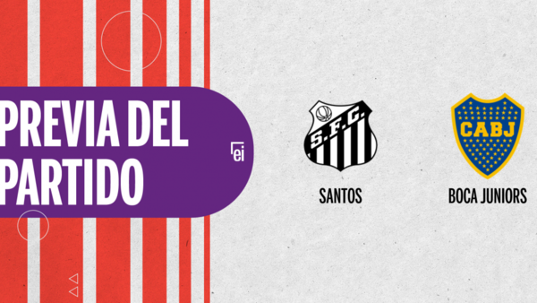 Santos recibirá a Boca Juniors por la Semifinal 1