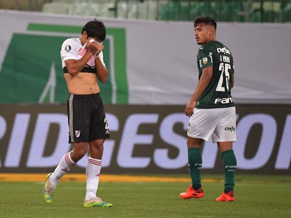 Palmeiras resiste presión del River y se clasifica para su quinta final