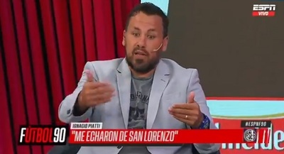 Piatti debía decir cosas cara a cara y no en público, dice el "Ogro"