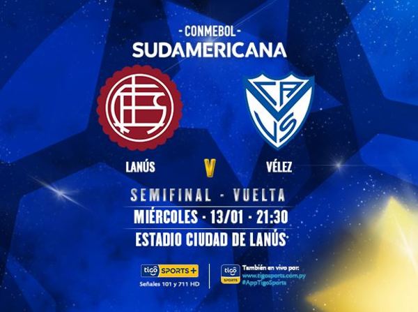 Lanús y Vélez, por el primer boleto a la final