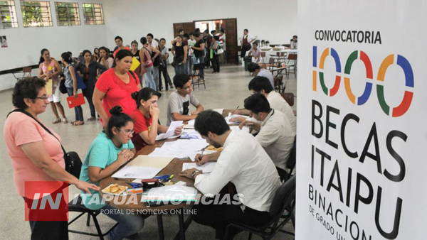 JÓVENES DE ITAPÚA RENDIRAN ESTE SÁBADO PARA OBTENER UNA DE LAS PLAZAS DE LA BECA ITAIPÚ