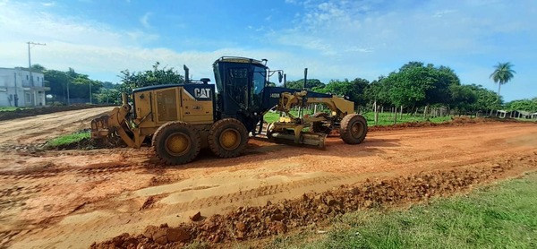 Inician los trabajos de mejoras viales en varias arterias de Caazapá - Noticiero Paraguay